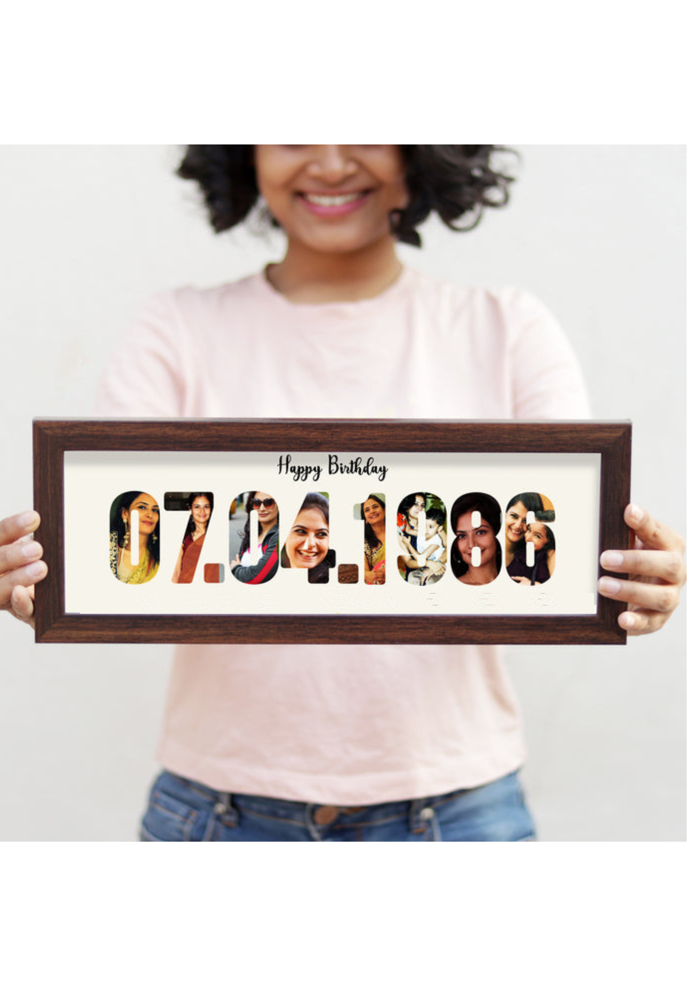 Frame   the   Date=  With   Glass and without glass