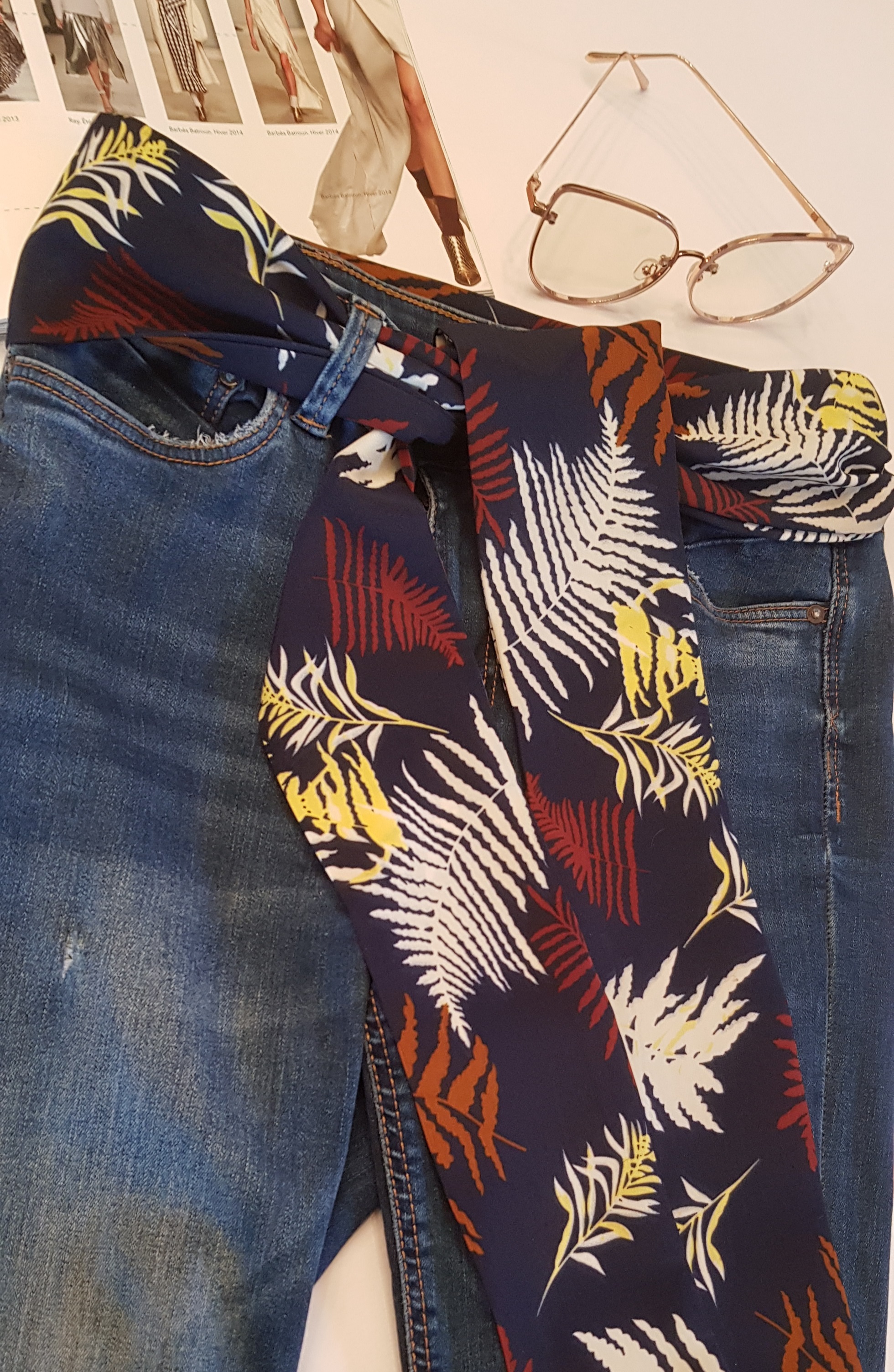 Leaves print