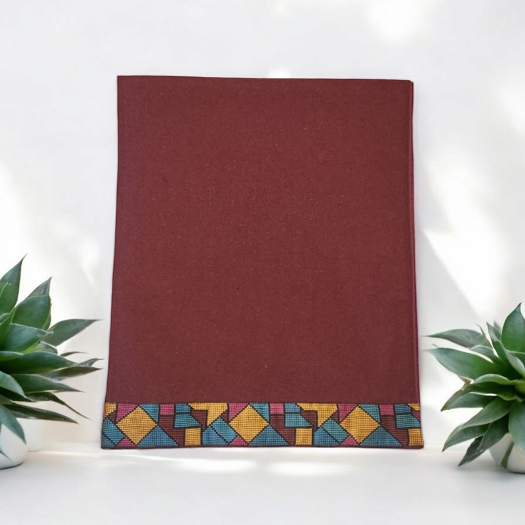 Colored geometric shapes