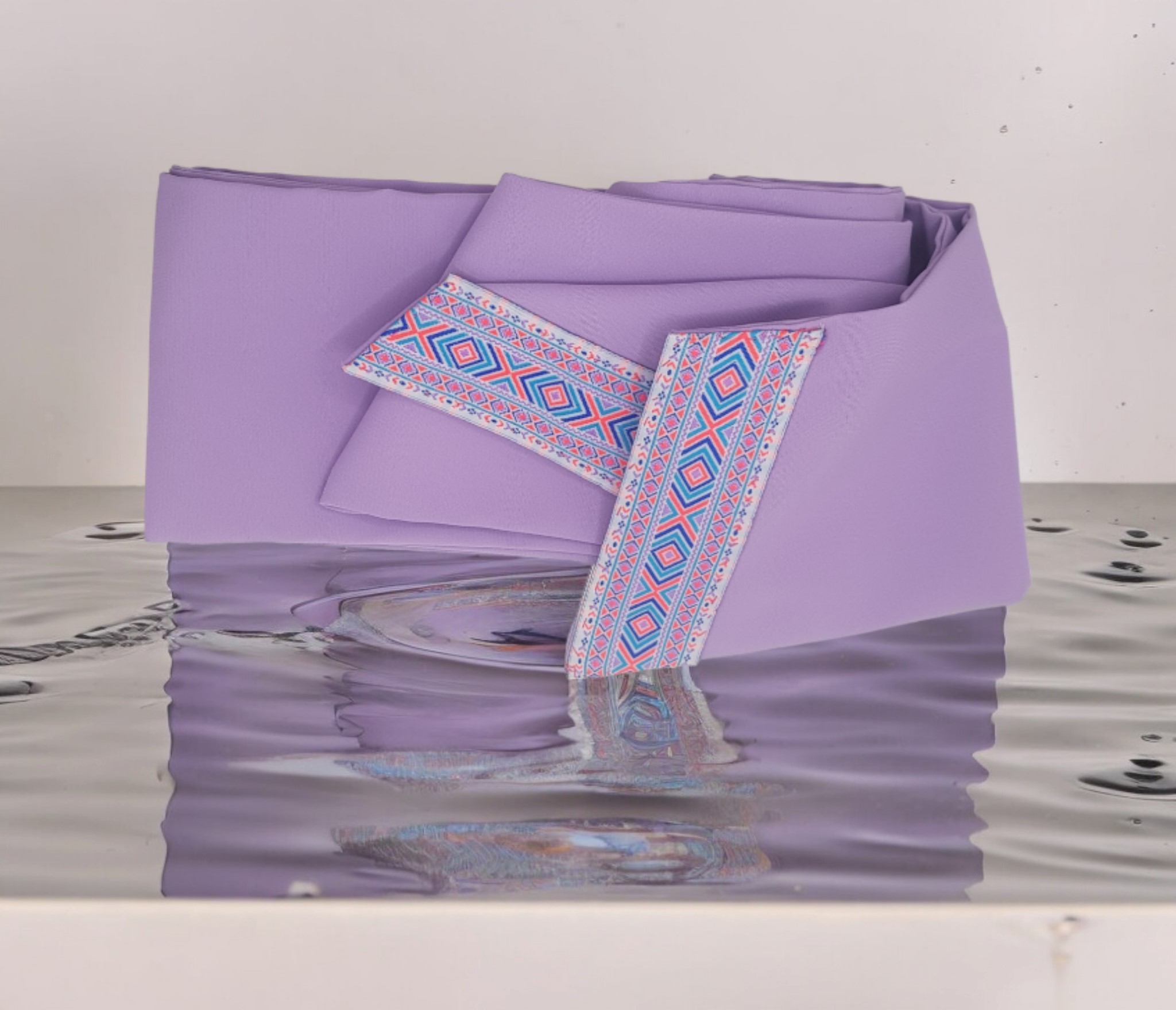 Lilac tribal