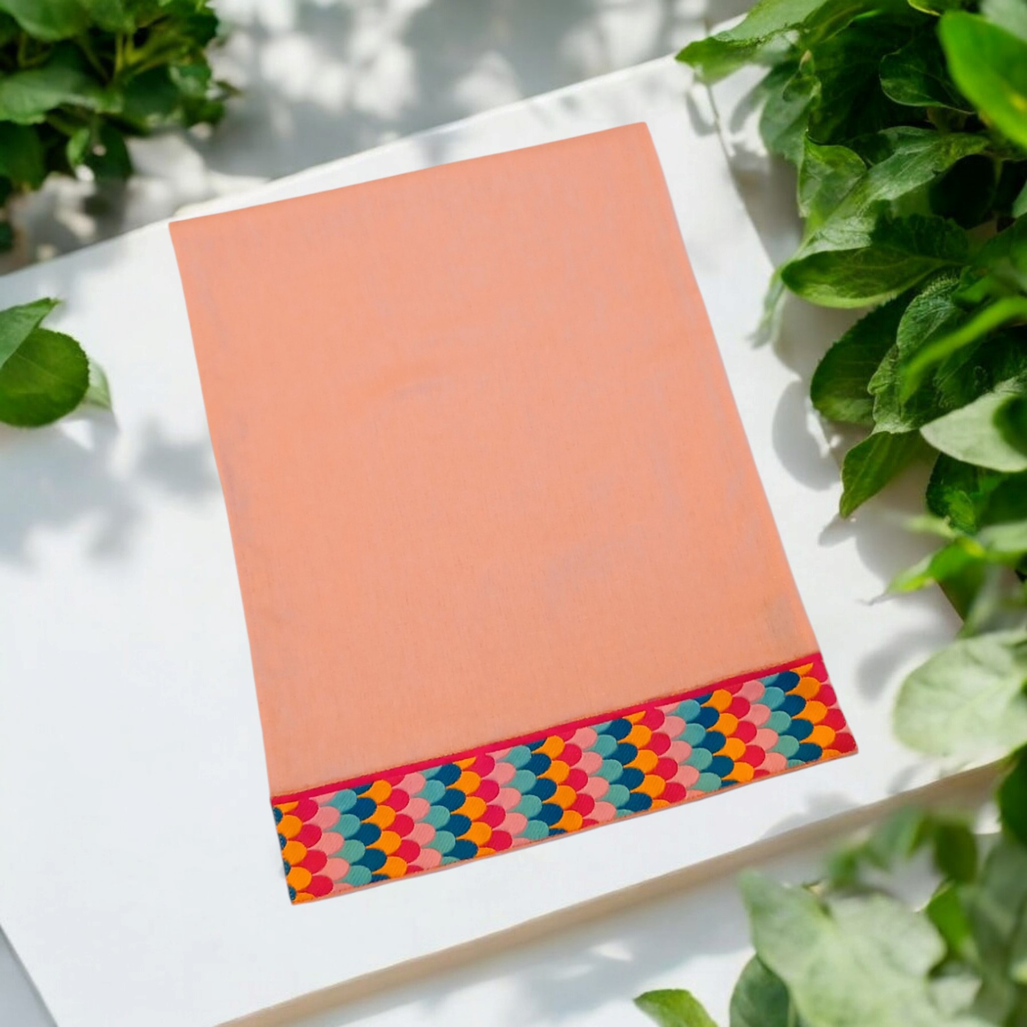 Pink colorful trim (linen)