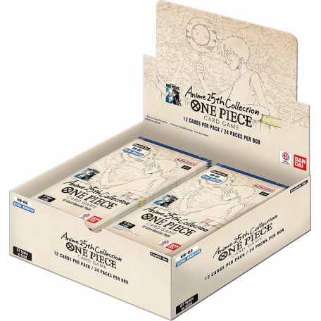 Jeu de cartes One Piece - Collection 25e anniversaire (EN)
