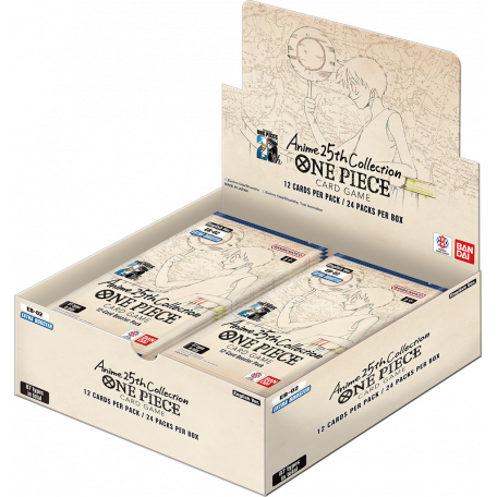 Jeu de cartes One Piece - Collection 25e anniversaire (FR)