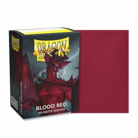 Dragon Shield - 100 protège-cartes standard Mat - Blood Red