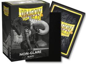 Dragon Shield - 100 protège-cartes standard Mat Non-glare - Noir V2