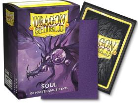 Dragon Shield - 100 protège-cartes standard Dual Mat - Soul
