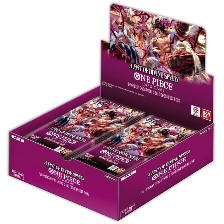 One Piece Card Game - A Fist of Divine Speed - Display OP11 ENG
