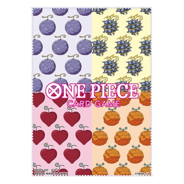 Official Card Sleeves 10 Devil Fruit - ONE PIECE Card Game 70 sleeves