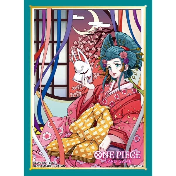 Official Card Sleeves 10 Kozuki Hiyori - ONE PIECE Card Game 70 sleeves