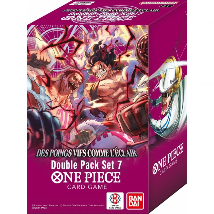 One Piece - Double Pack 7 DP-07 OP11 : Des Poings Vifs Comme L'Éclair