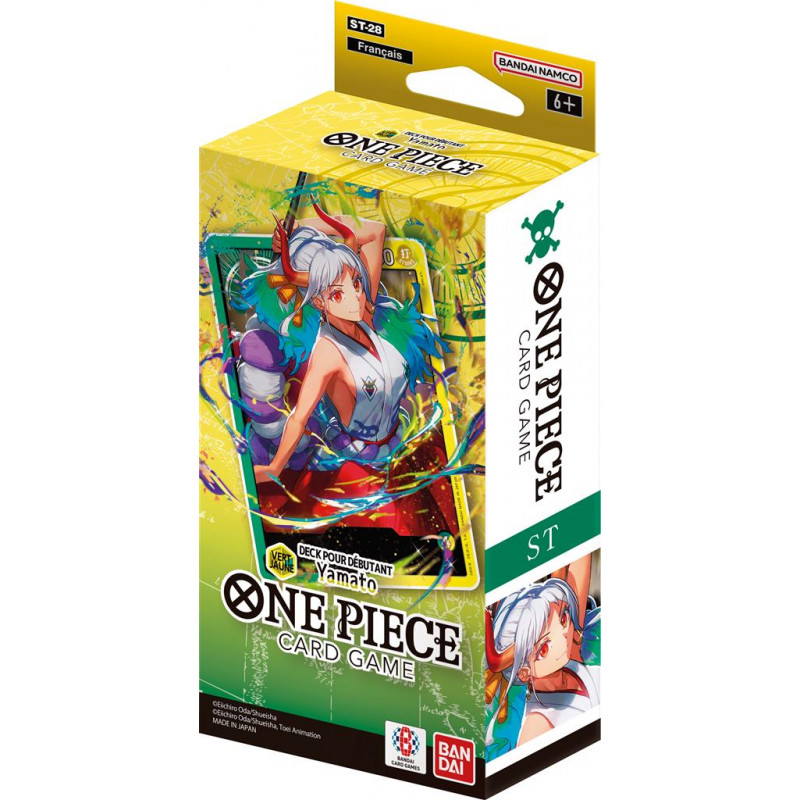  Deck de Démarrage One Piece Card Game - ST-28 : Green/Yellow Yamato FR