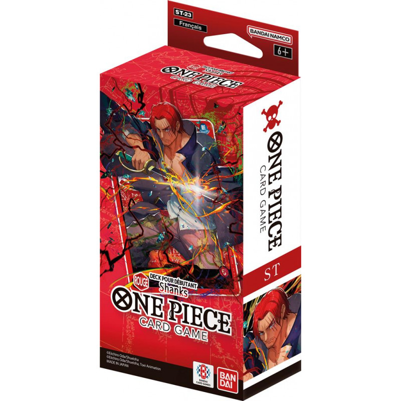 Deck de Démarrage One Piece Card Game - ST-23 : Red Shanks FR