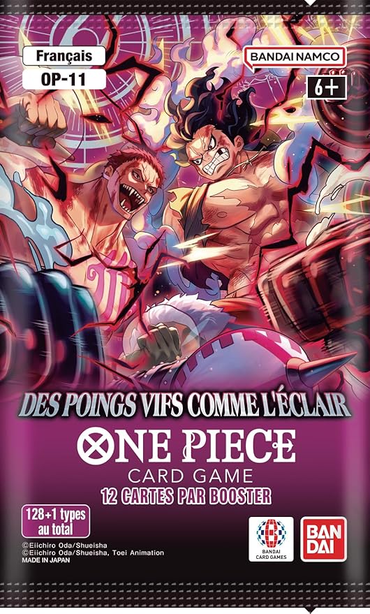 OP11 Booster sous blister - Des poings vifs comme l'éclair FR