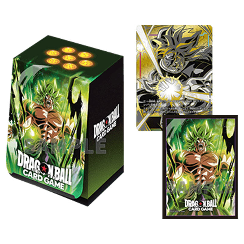 DBS Fusion World Official Cardcase and Card Sleeve Set 04 Broly