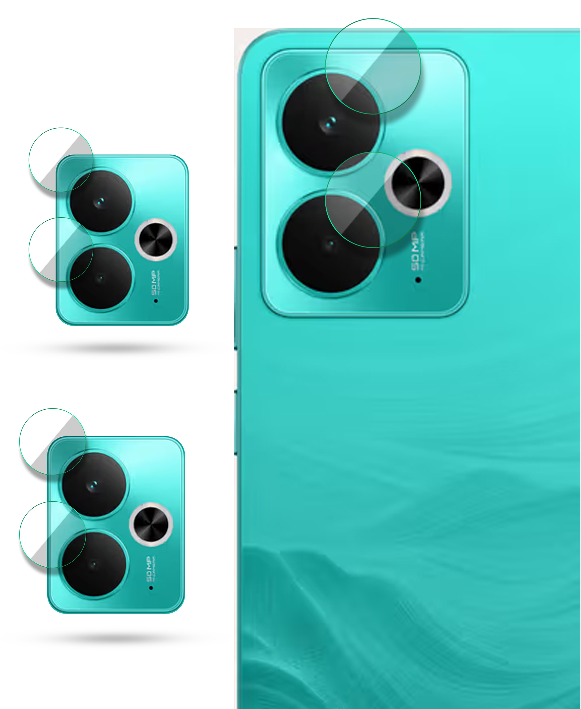 Xiaomii 14t Premium Mobile Lens Protectors