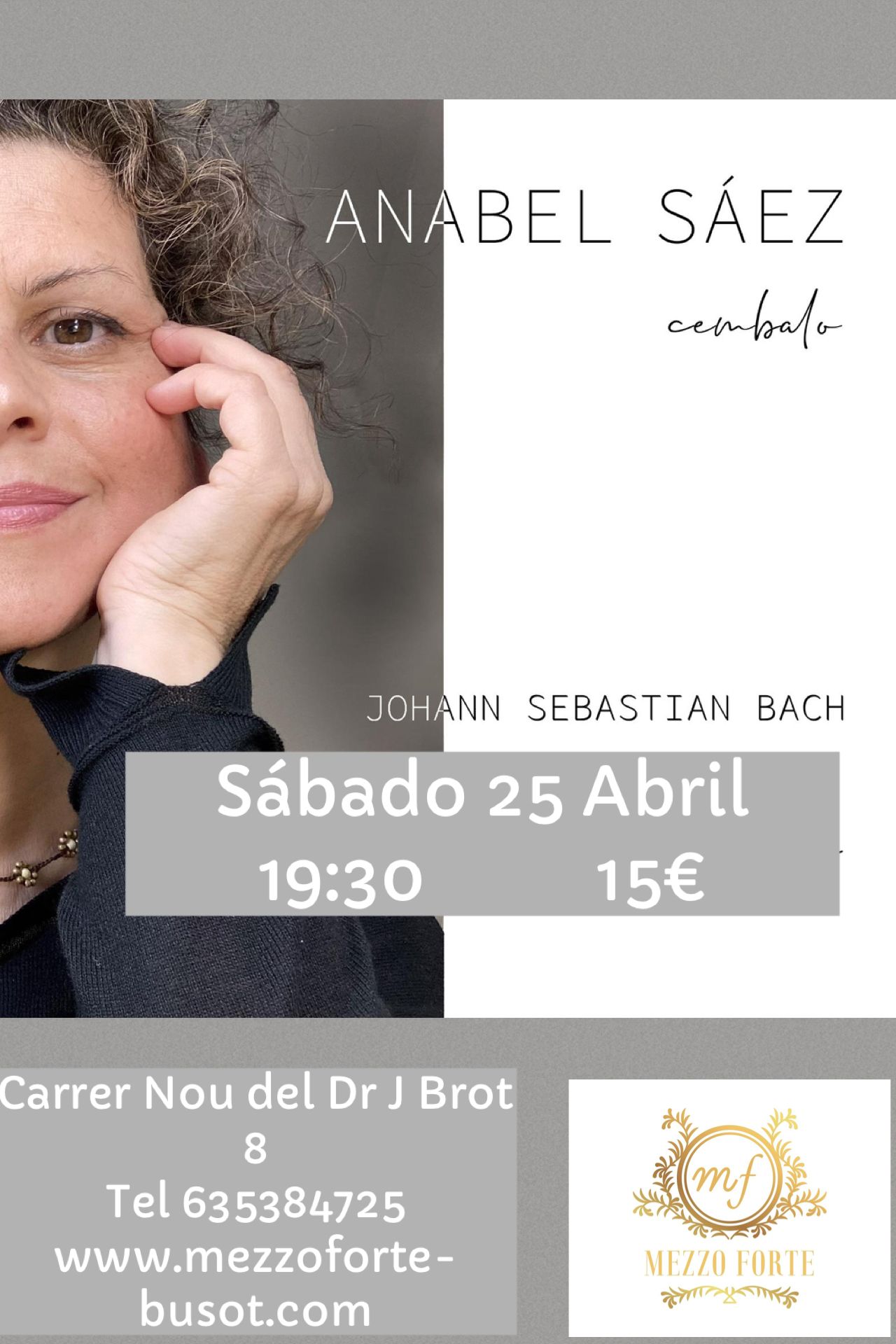 Concierto de clavecín: Anabel Sáez