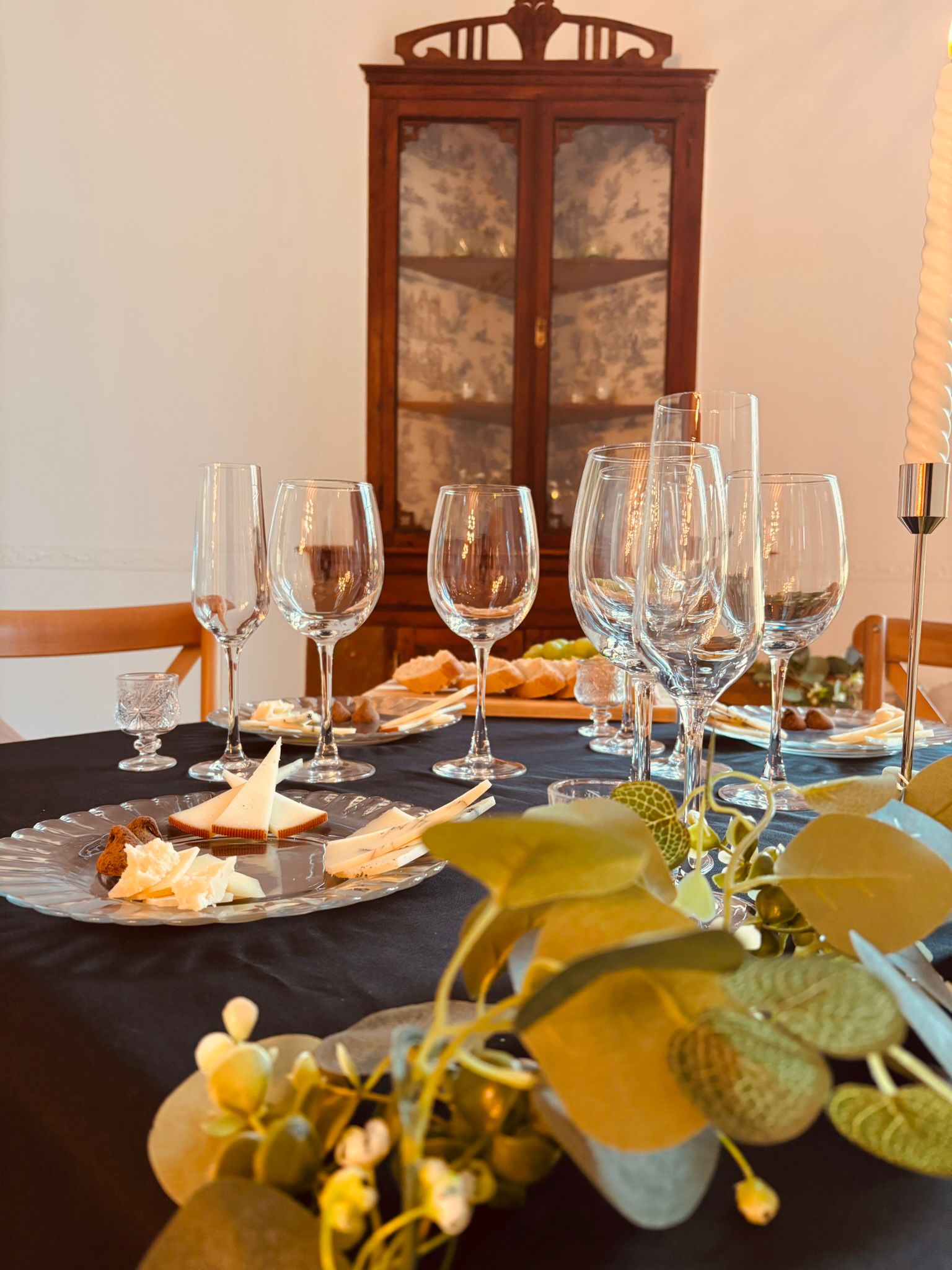 Cata de vinos y quesos