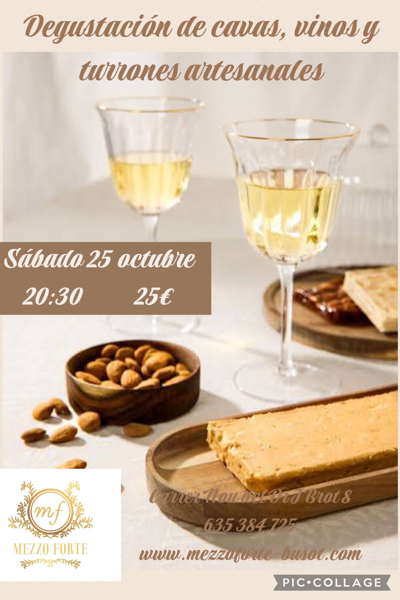 CATA DE CAVA, VINO Y TURRONES 