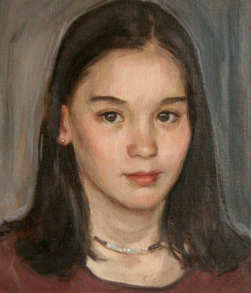 Friday Portrait Painting Class with Model - Winter Term