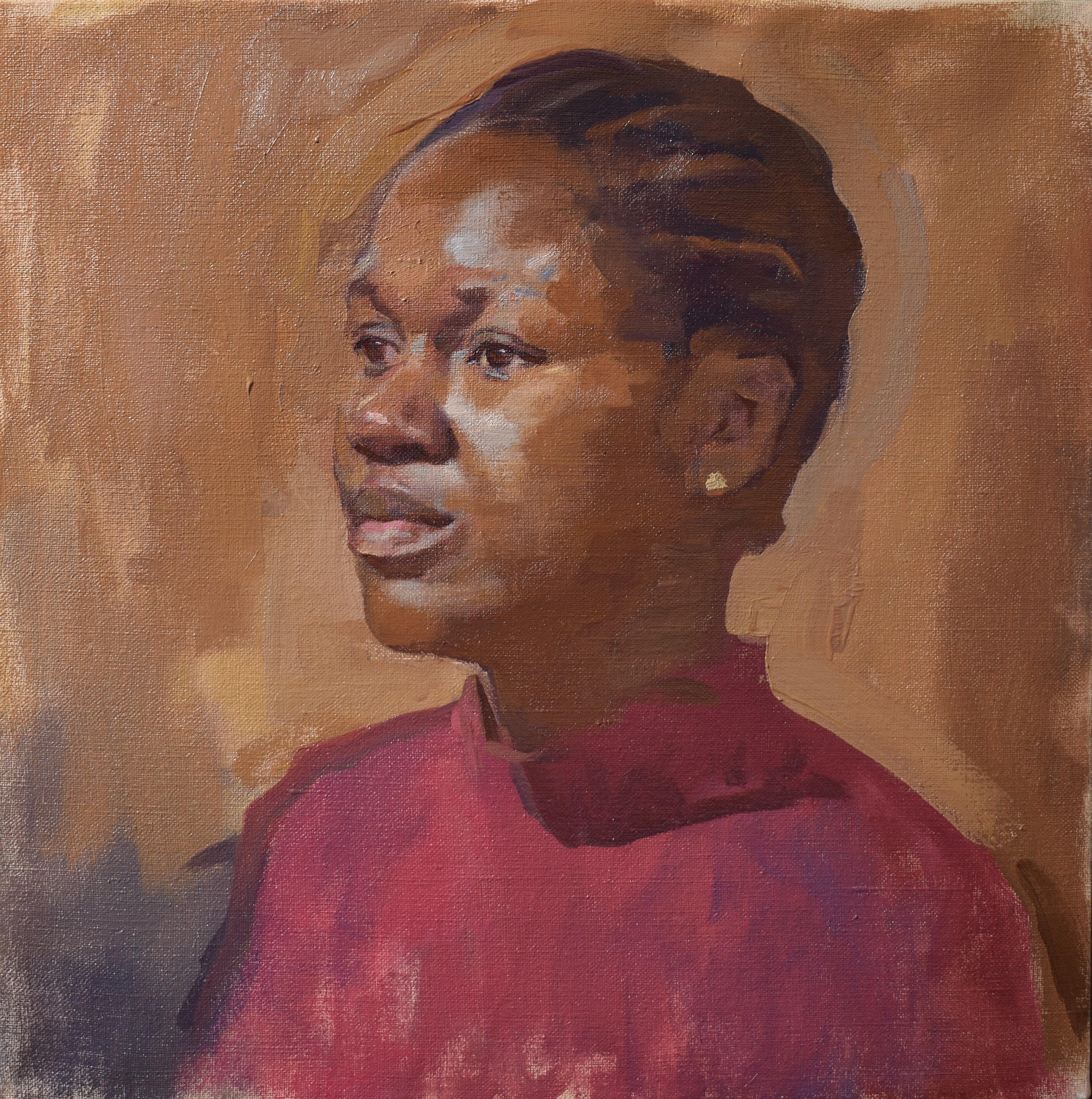  Fall Term   Friday Portrait Painting Class with Model 