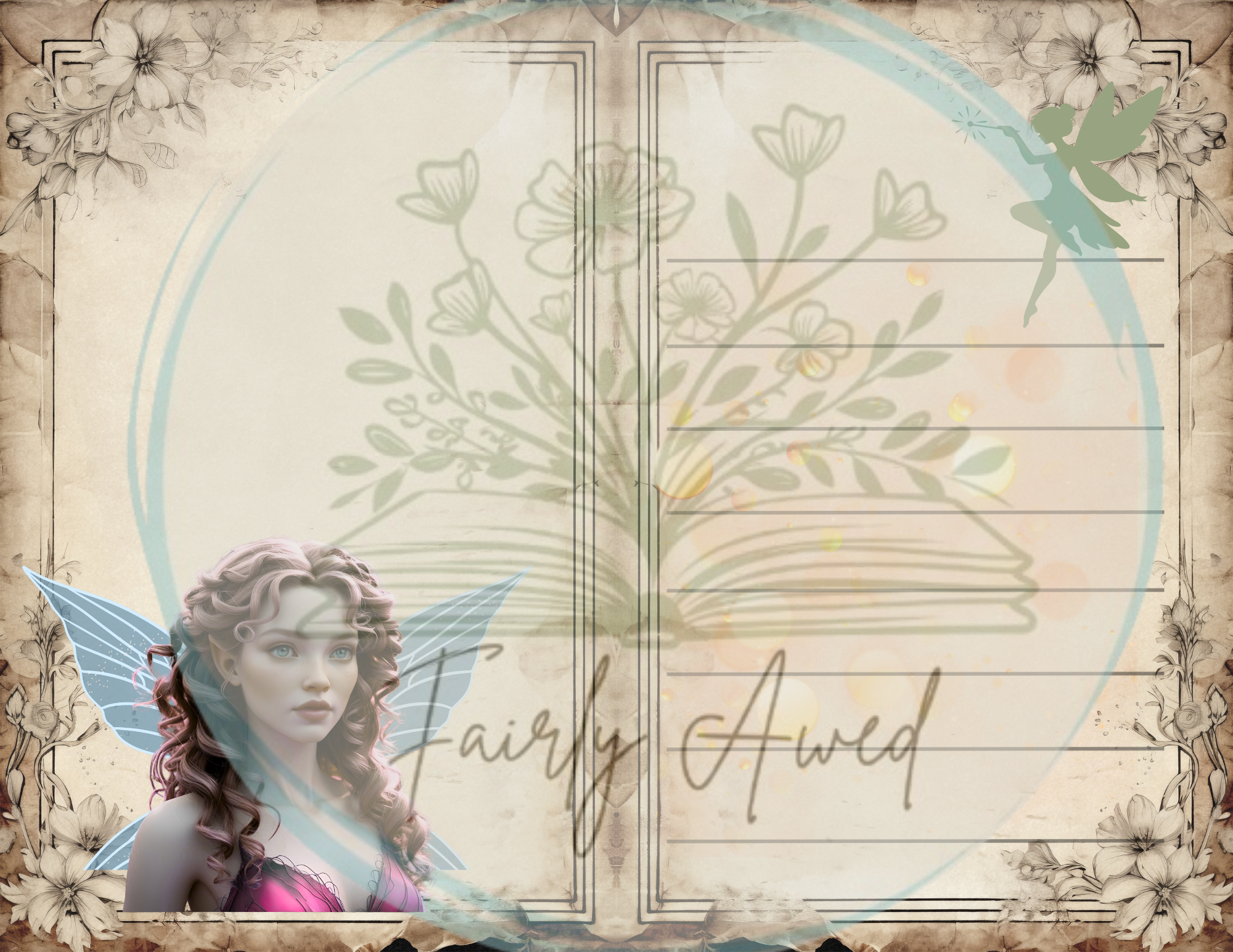"A Fairy Tale" Journal Pages