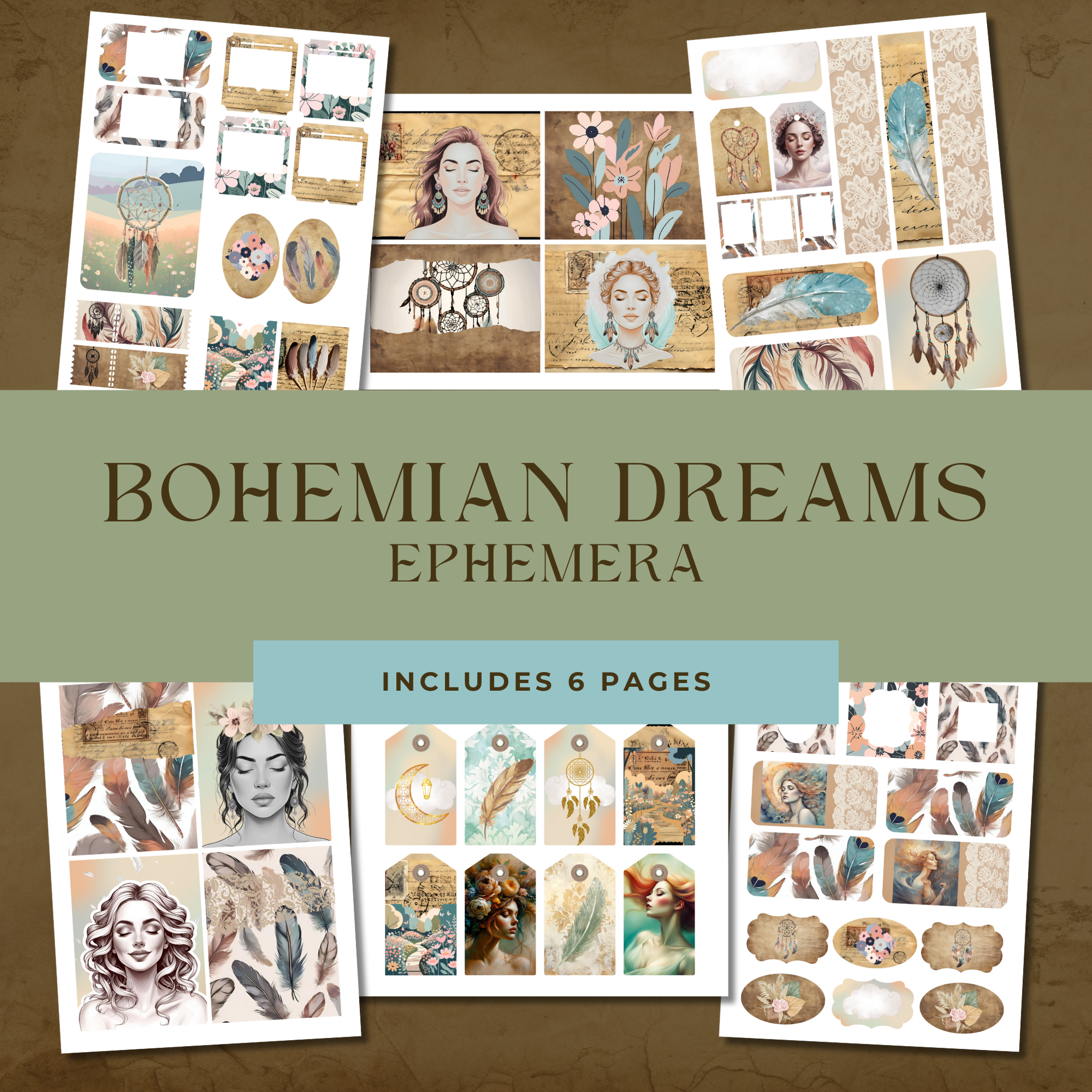 Bohemian Dreams Ephemera