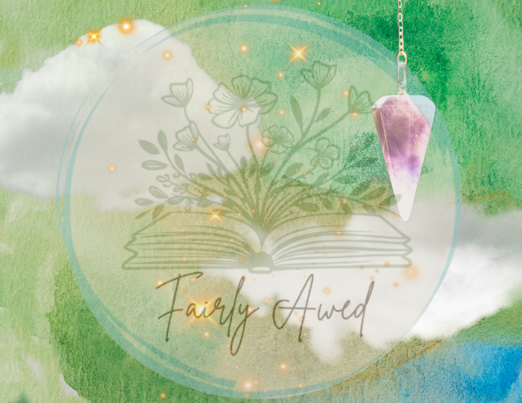 "Green Witch Vibes" Background Papers