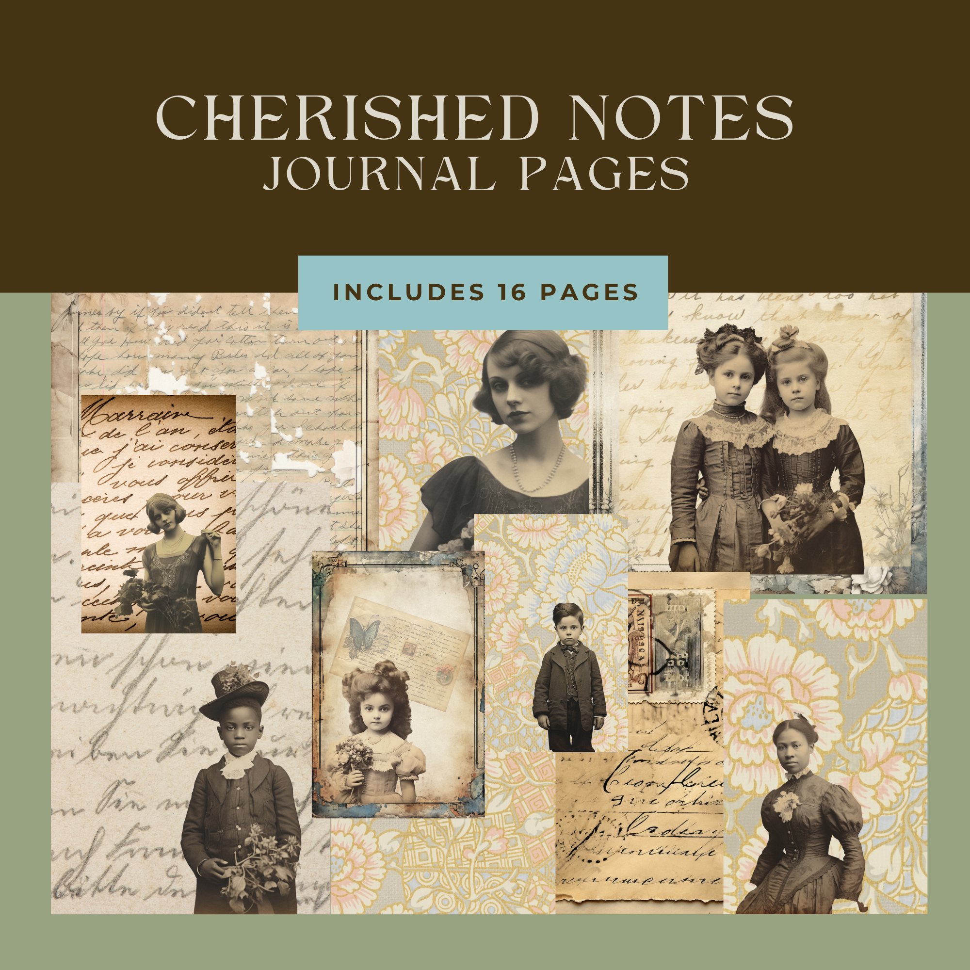 "Cherished Notes"' Journal Pages