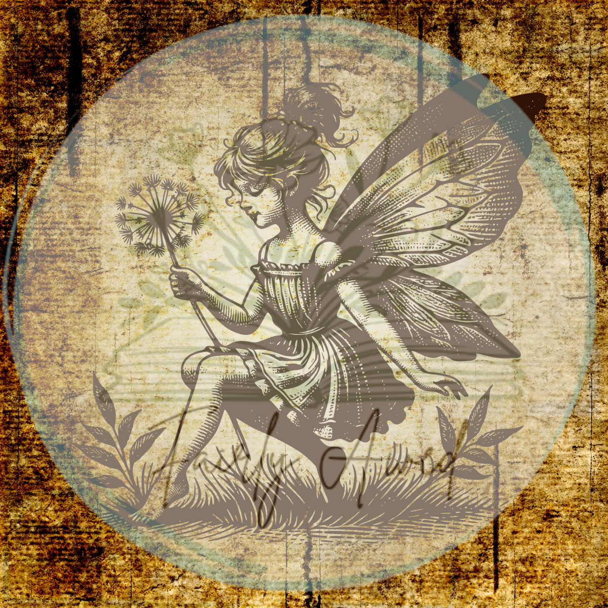 Vintage Fairy Coasters