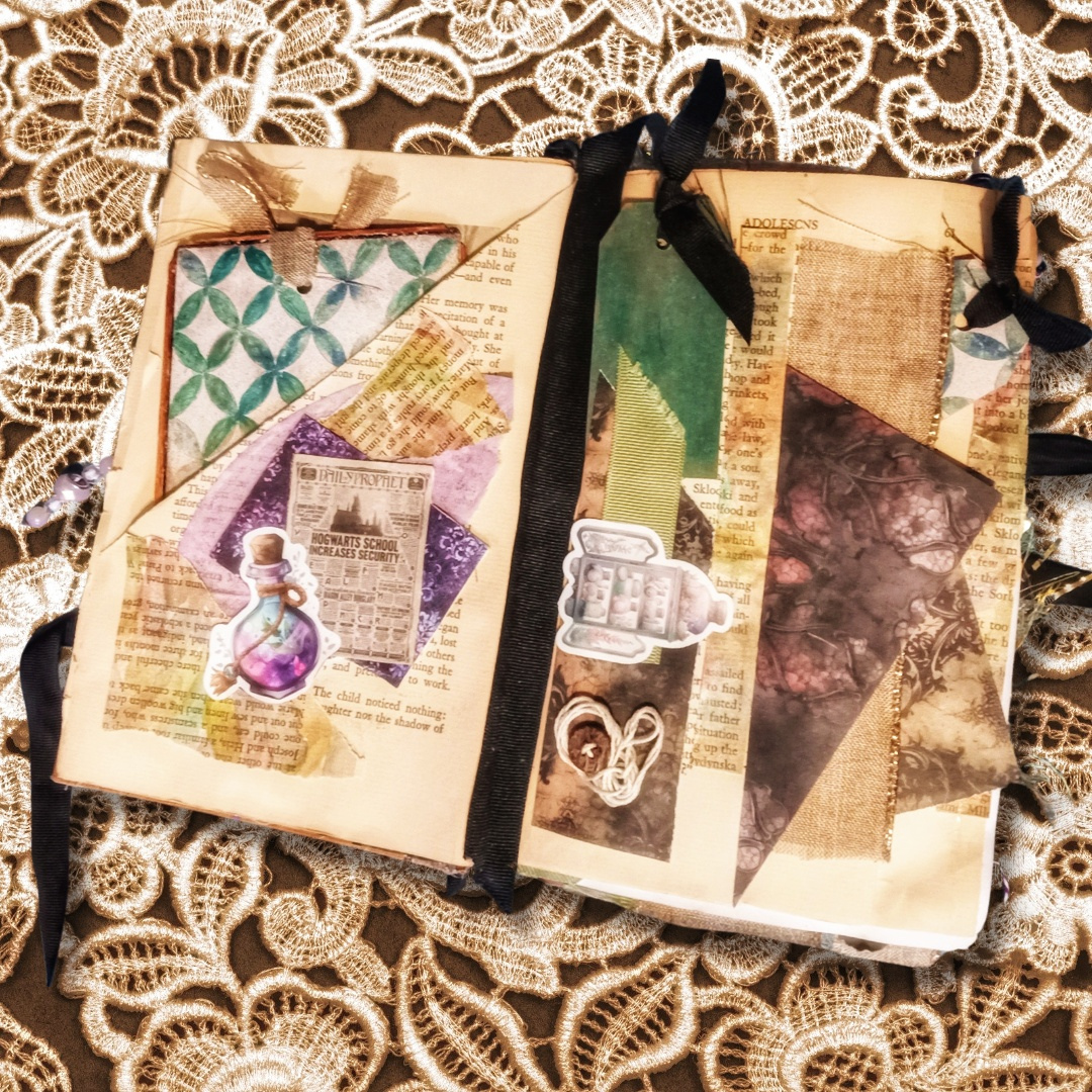 "The Glowing Witch's Grimoire"