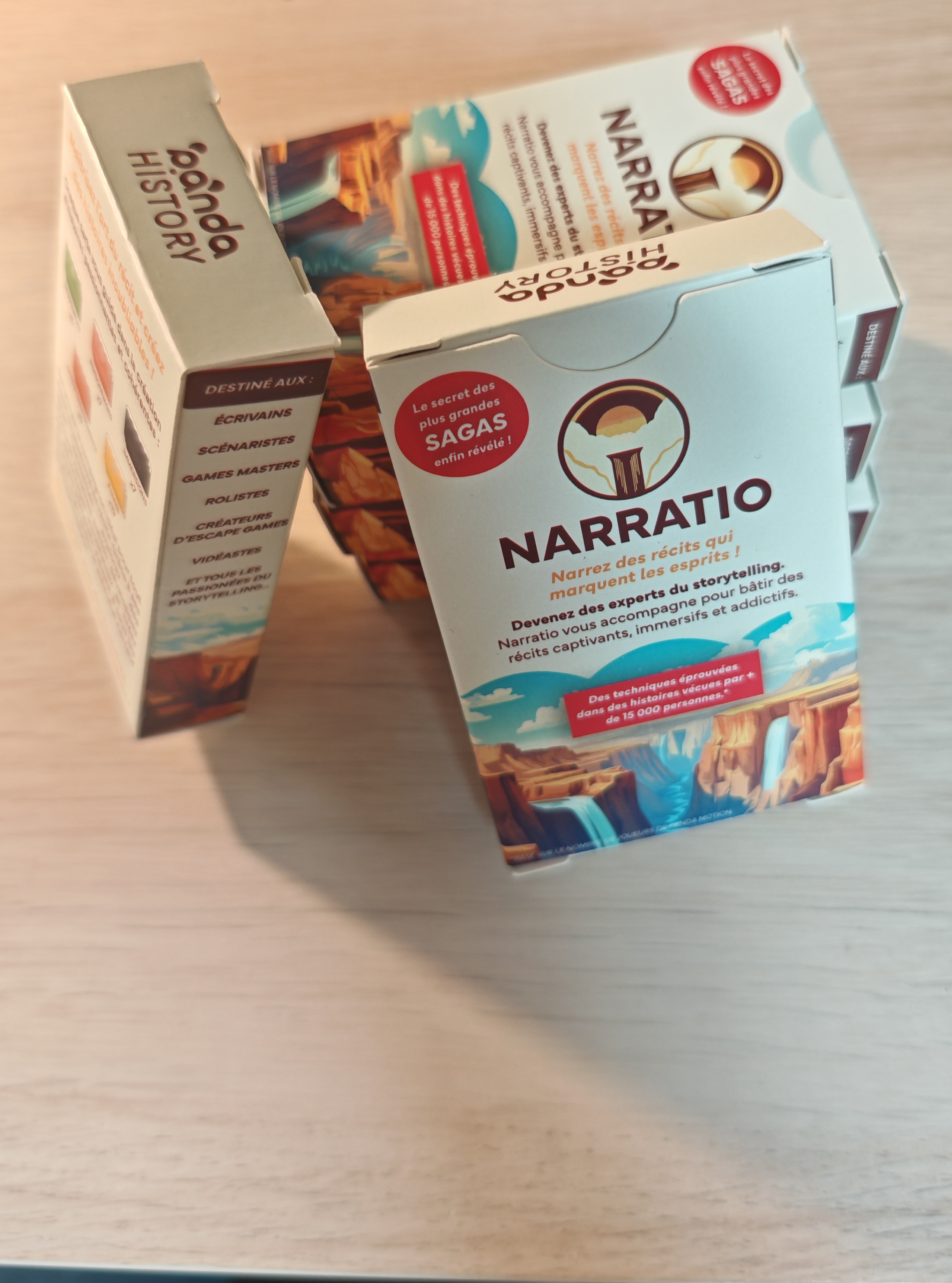 Narratio, Deck de cartes