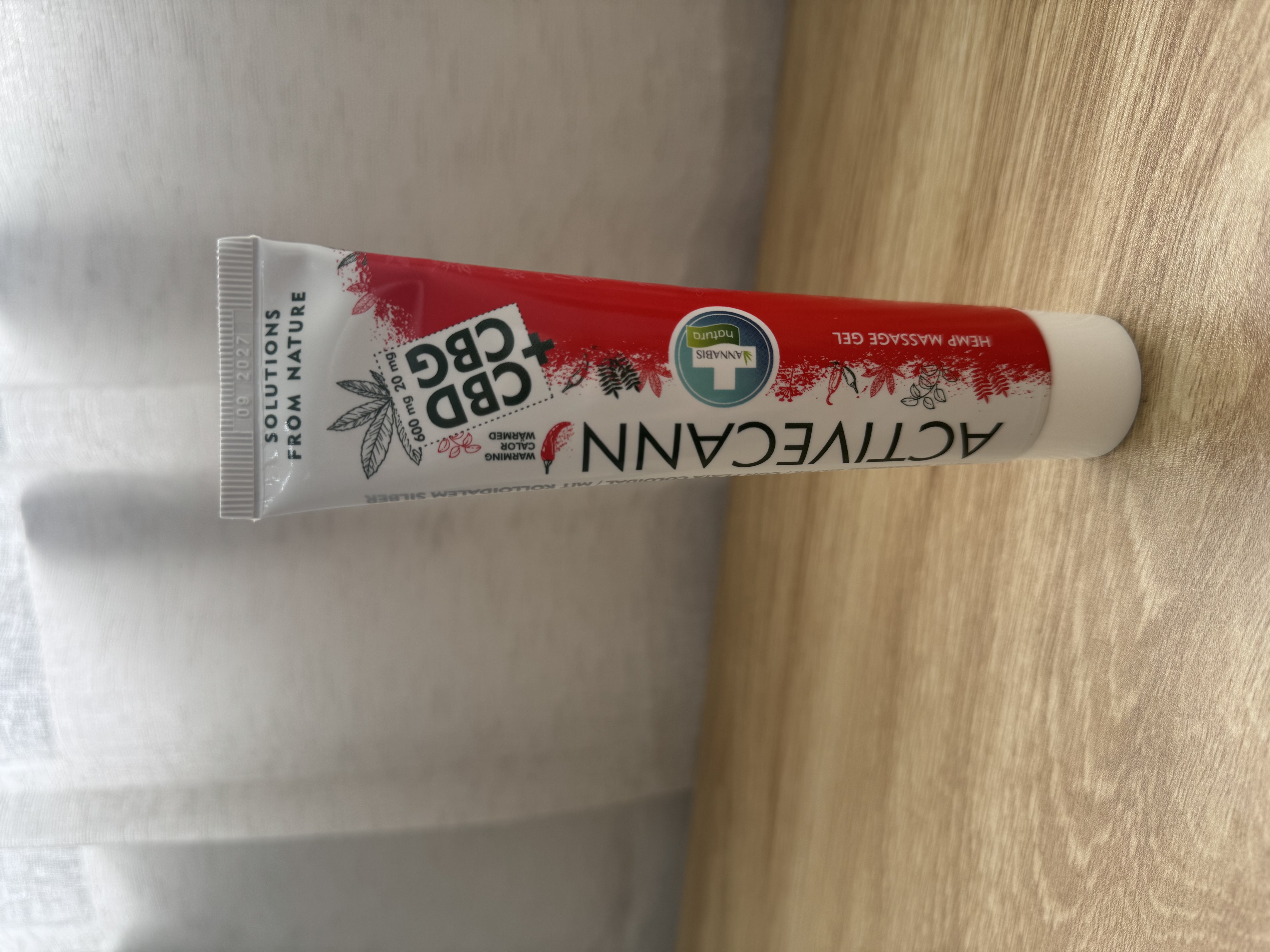 Gel de massage chauffant ACTIVCANN