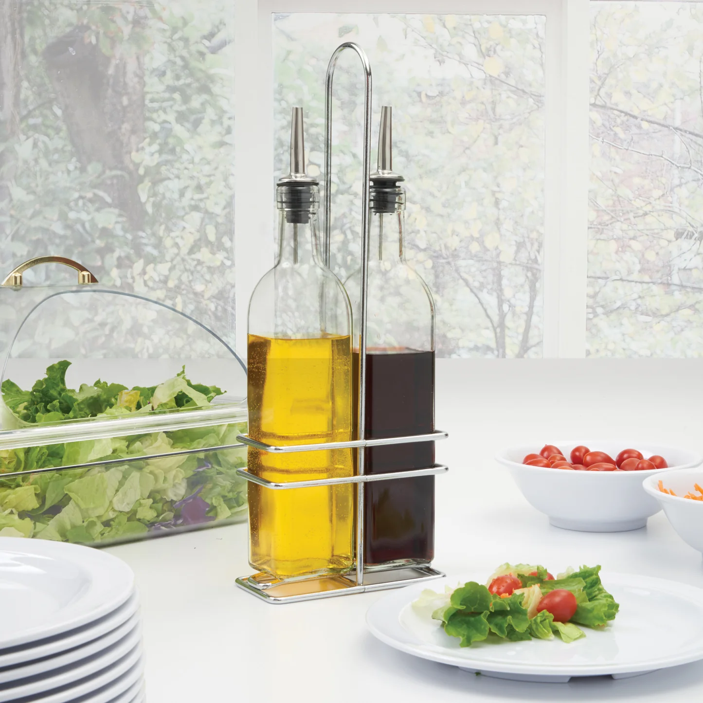 Botellas para aceite y vinagre