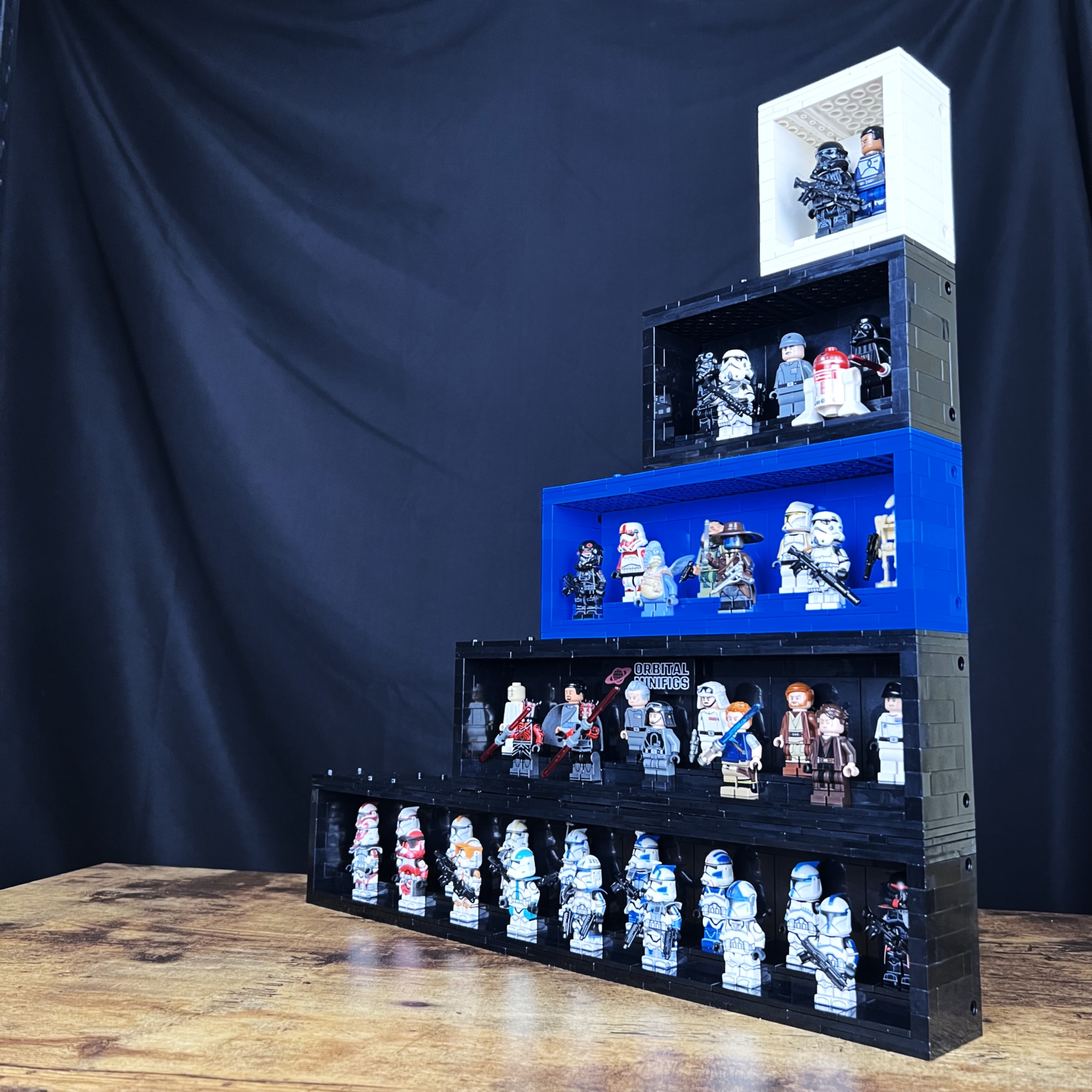 Modular Minifigure Display Case Bundle
