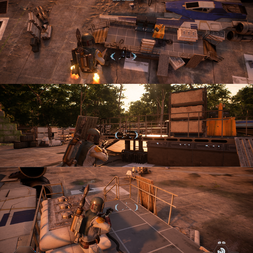 U-Wing Service Ramp 
