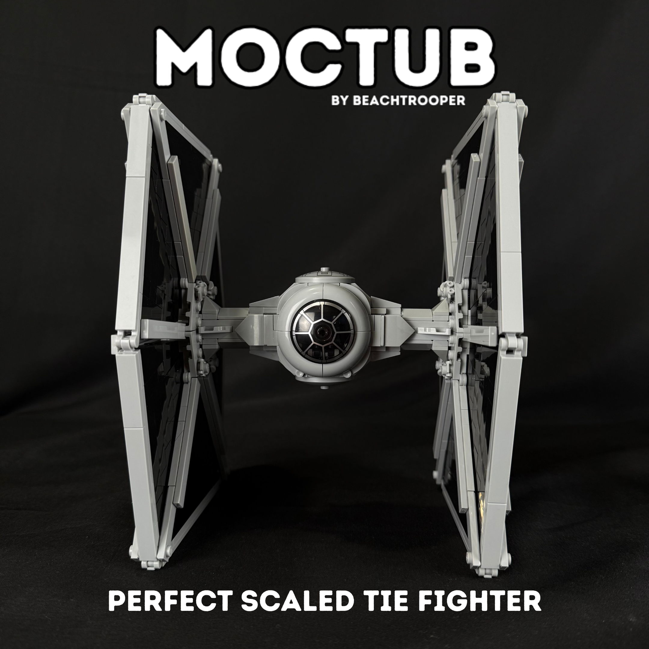 Perfect Scaled TIE Fighter