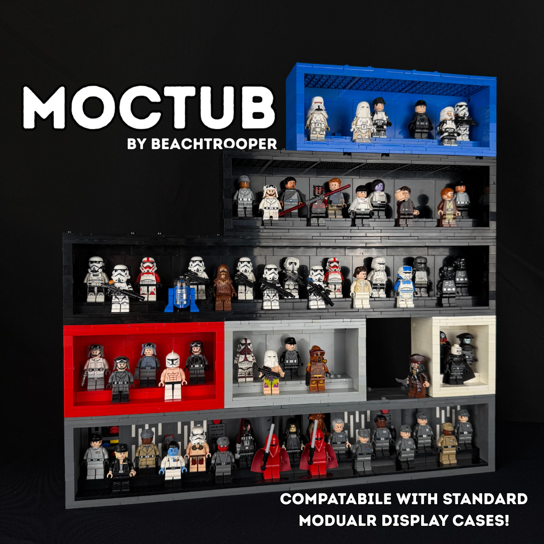 Deathstar Modular Minifigure Display Case Bundle