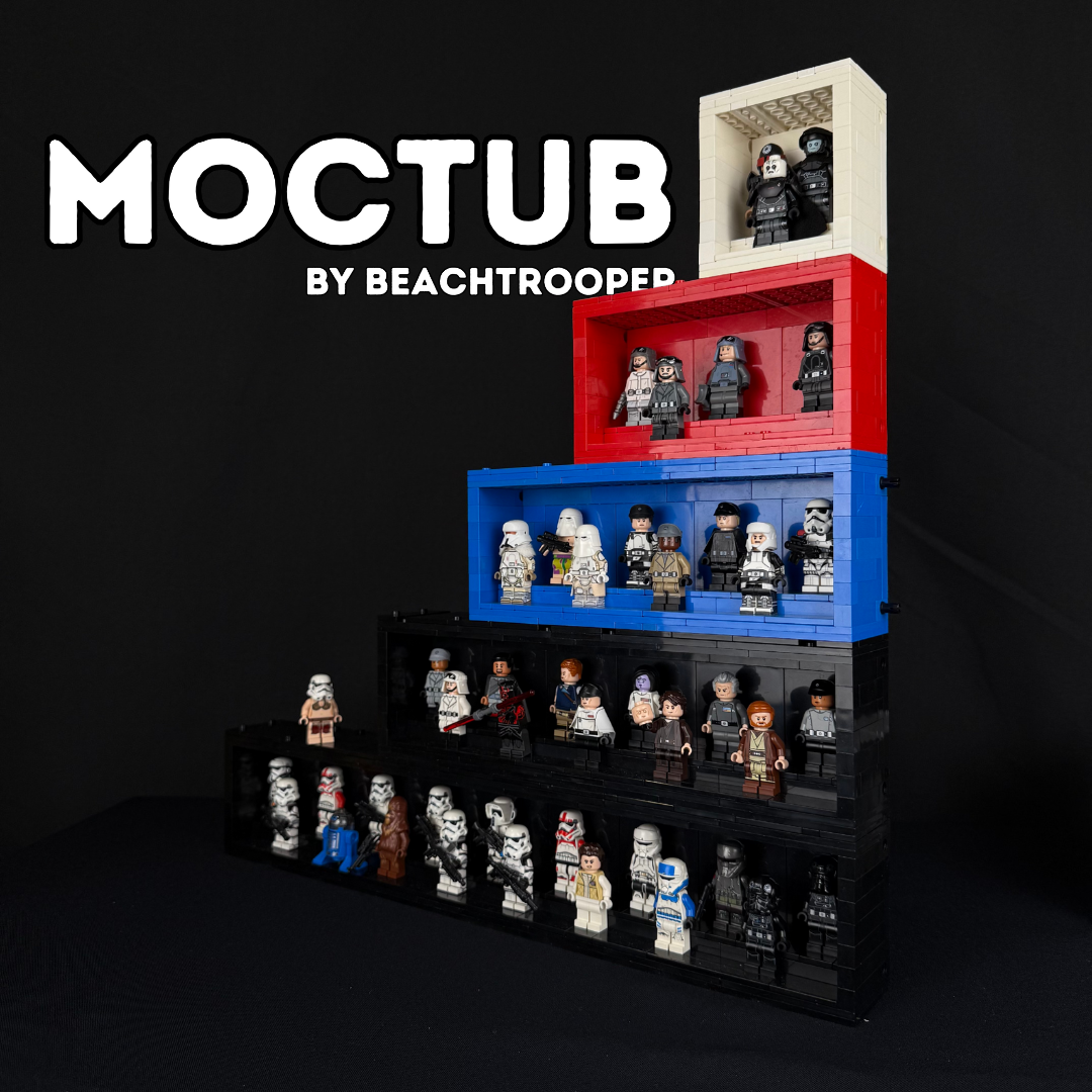 Modular Minifigure Display Case Bundle