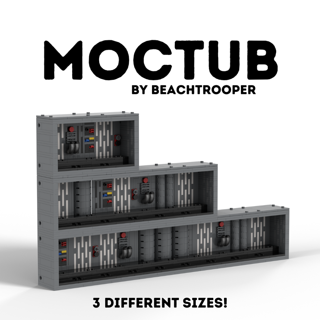 Deathstar Modular Minifigure Display Case Bundle