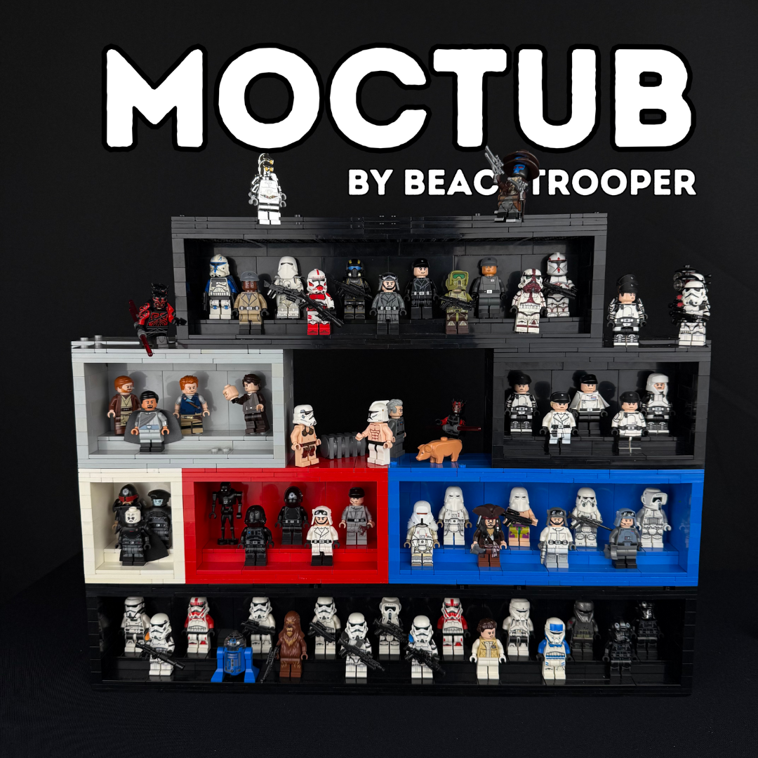 Modular Minifigure Display Case Bundle