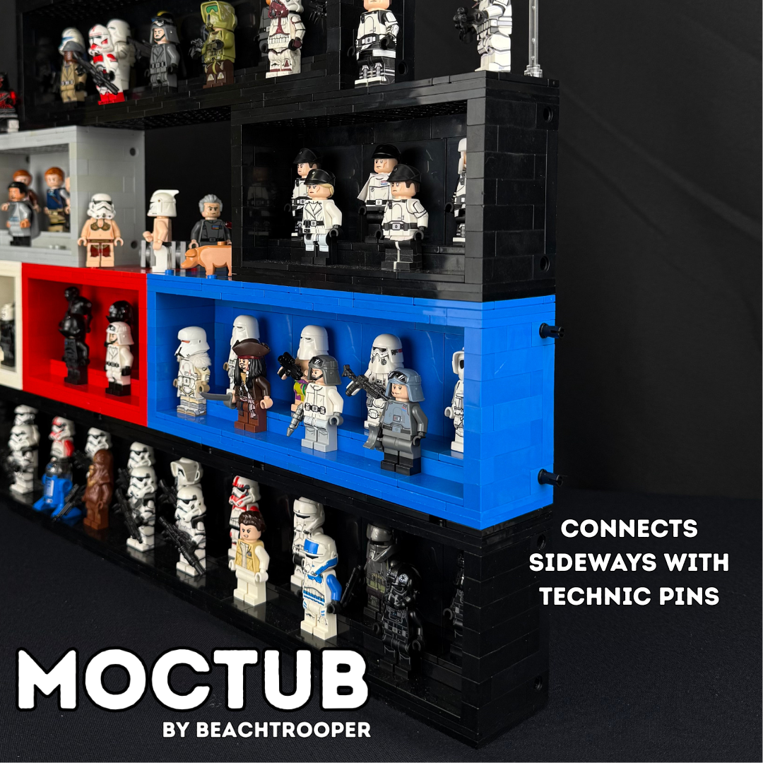 Modular Minifigure Display Case Bundle