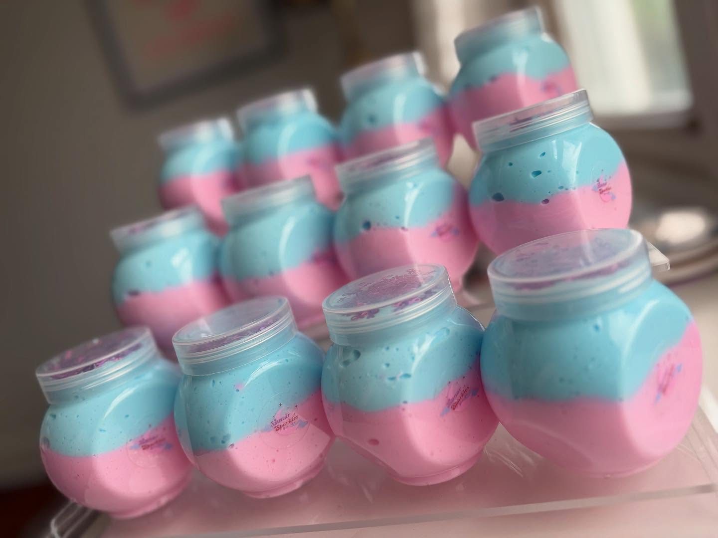 Fluffy Glitter Slime