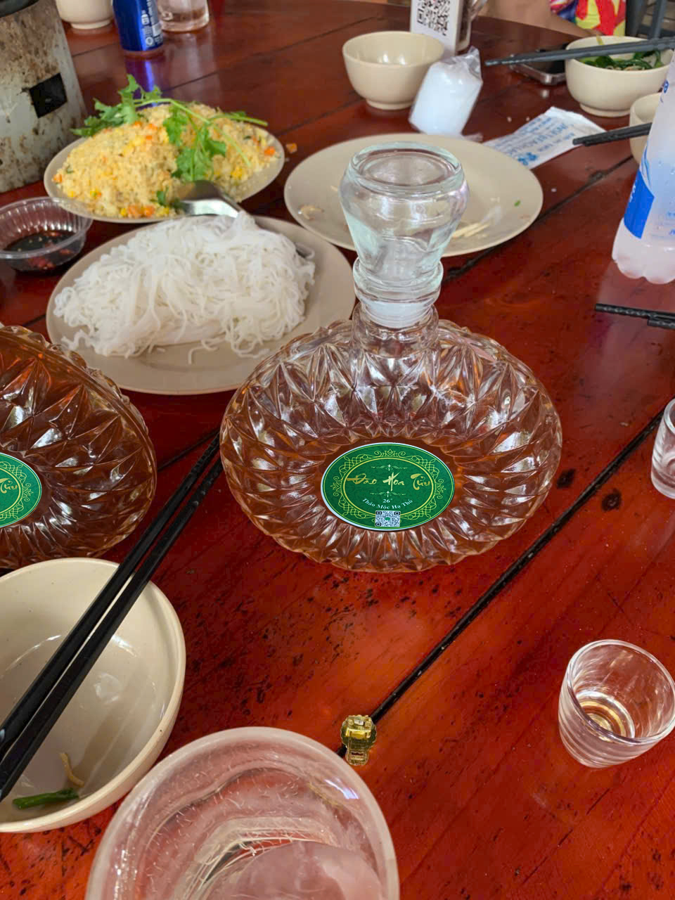 Rượu Đào Hoa Tửu - Thùng 10 chai