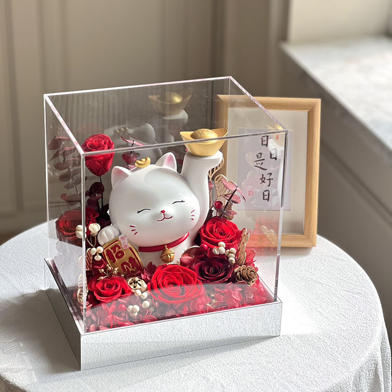 Acrylic Lucky Cat 2