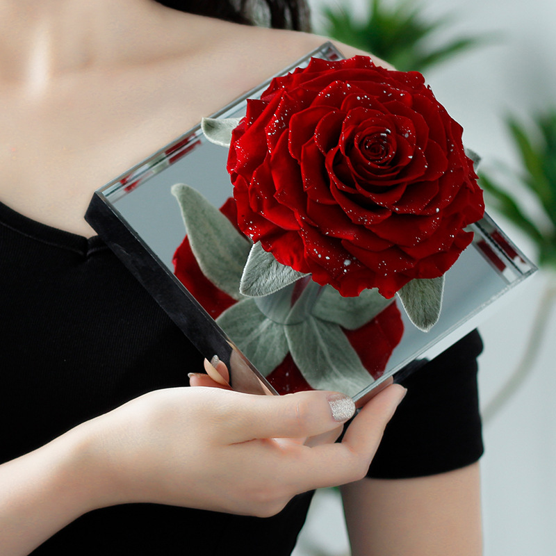 Mirror Single Rose