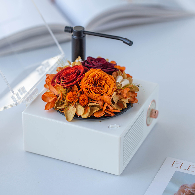 Preserved Flower Phonograph