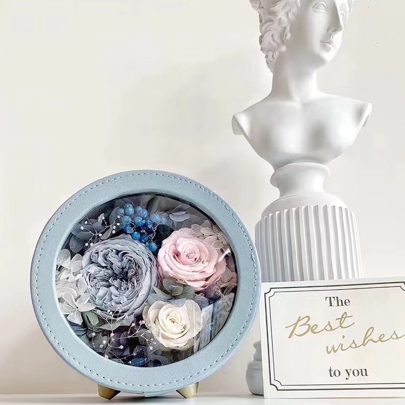 Rivet Small Round Box 