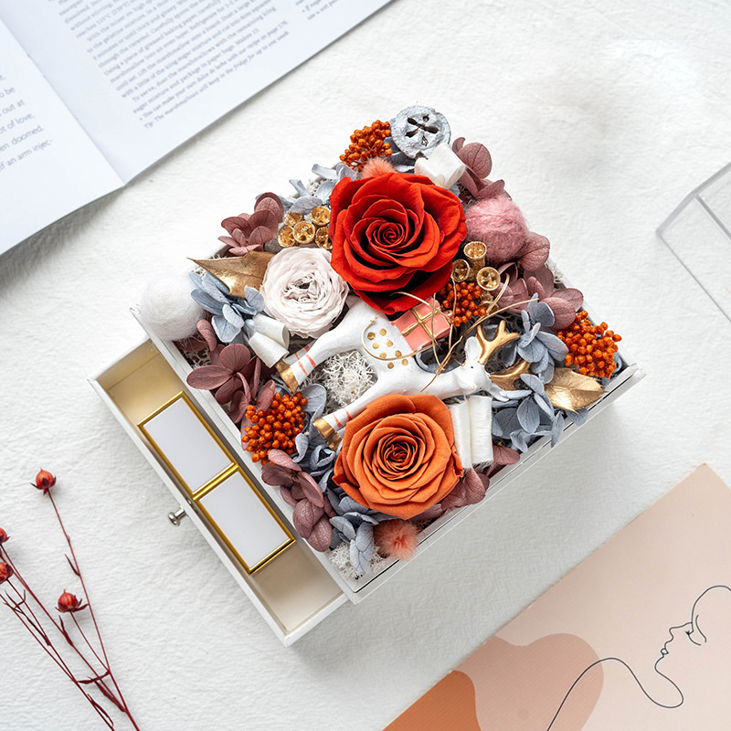  Christmas Preserved Flower Box