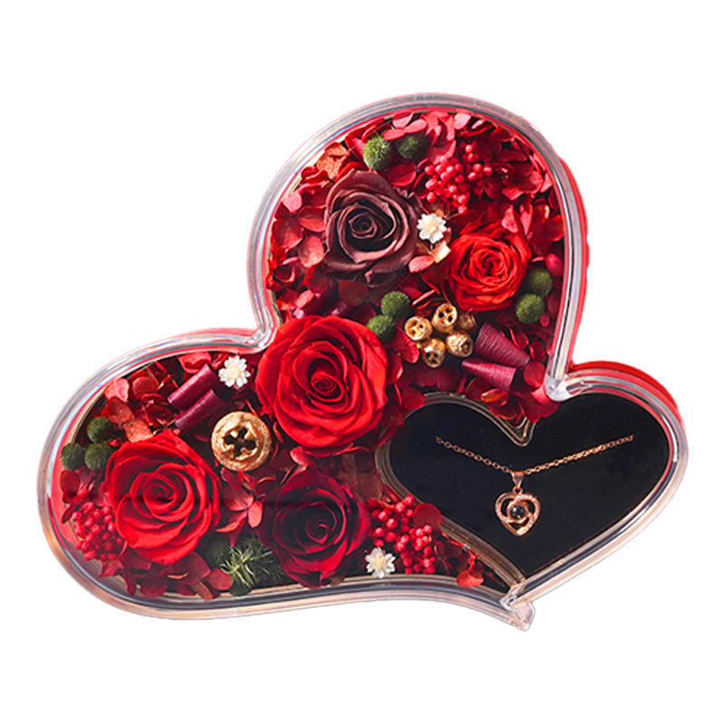 Heart-to-Heart Eternal Rose Gift Box