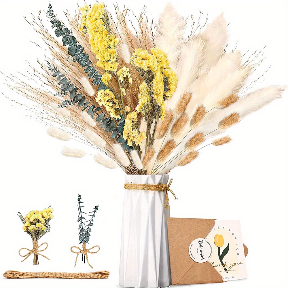 85pcs pampas grass bouquet